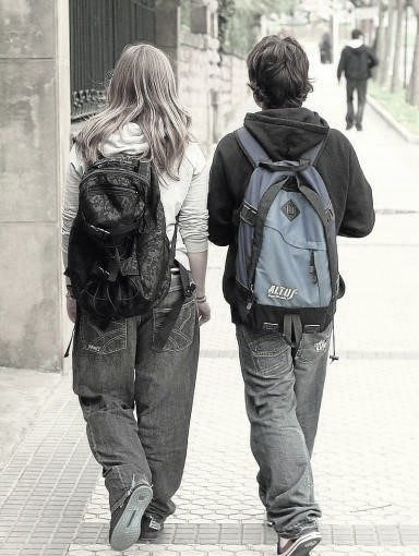 Pareja adolescente